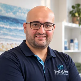 Ahmed Elsayed, Principal Physiotherapist and founder of Well Motion